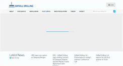Desktop Screenshot of odfjelldrilling.com